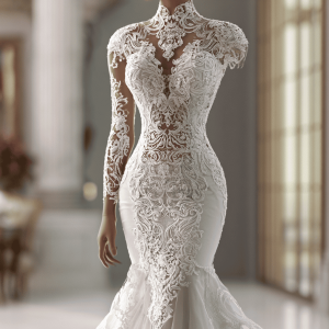 lace bridal gowns